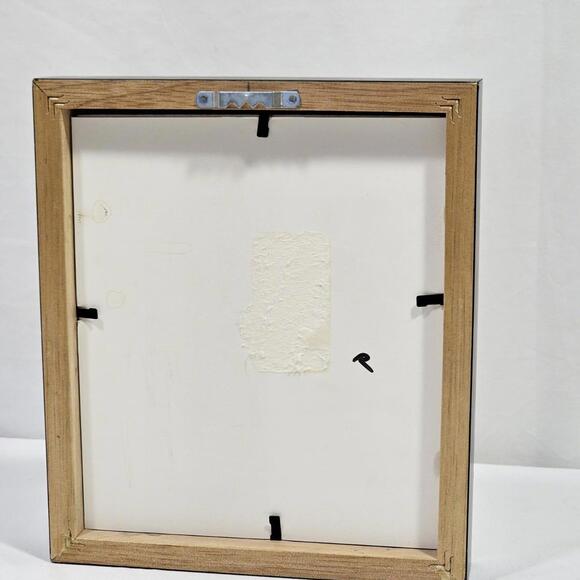 Leandra Drumm Loving Couple Wall Hanging Framed Pewter Art - Picture 7 of 9